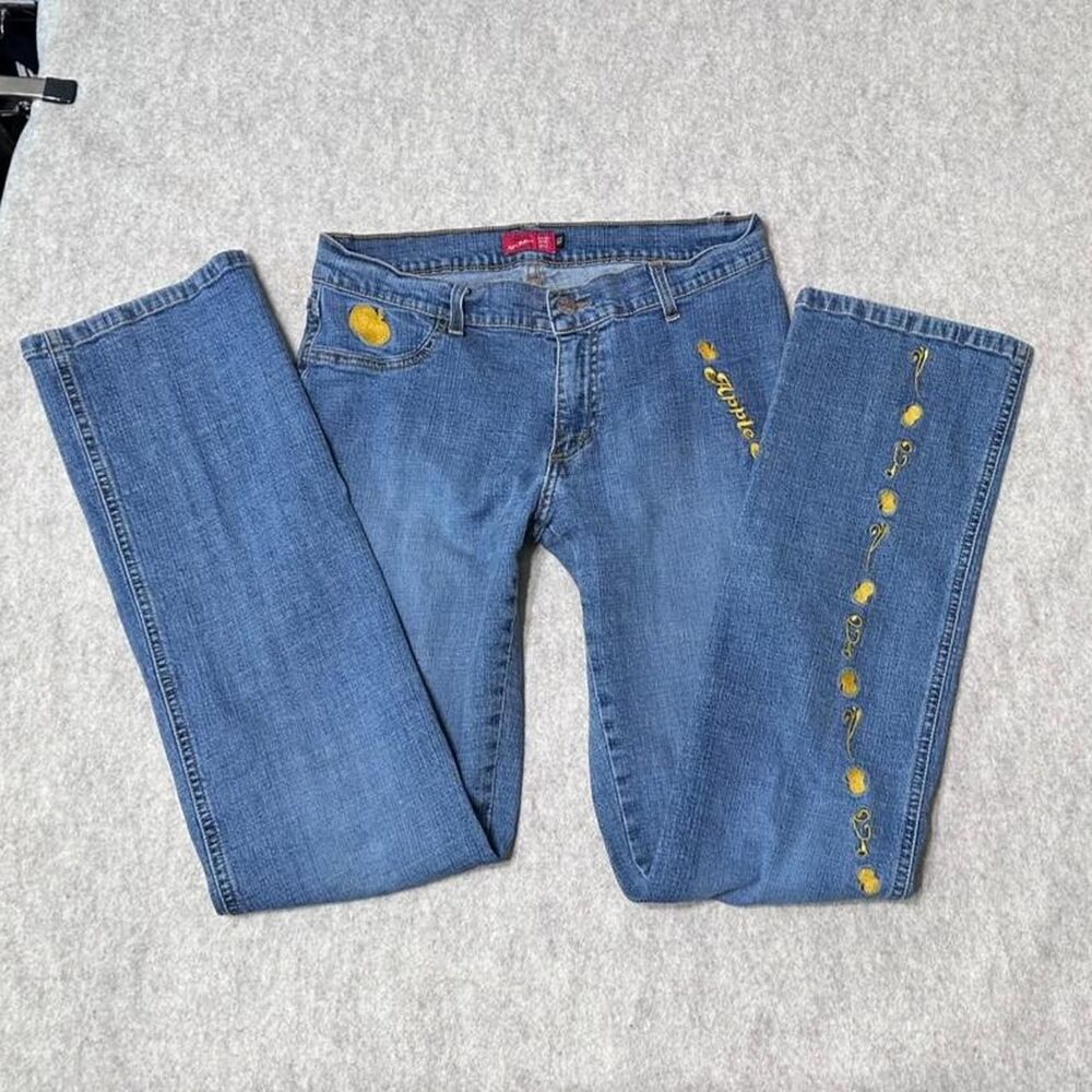 Apple-bottoms Women's Blue and Navy Jeans